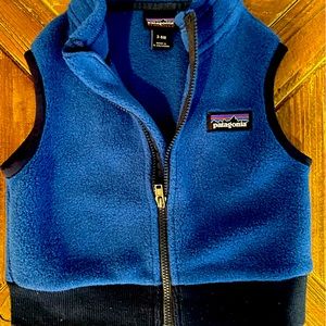 Patagonia infant boys fleece vest